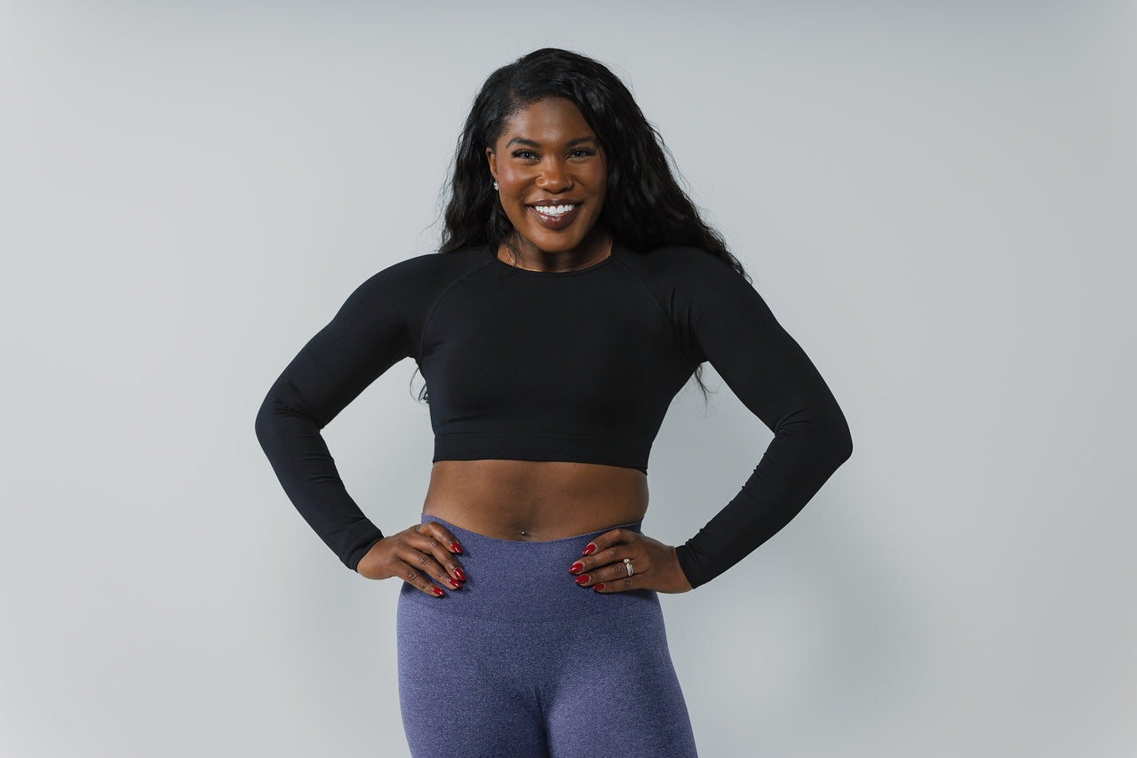 Boss Babe Cropped Long Sleeve
