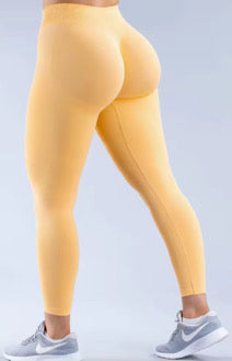 Citrus Twist Seamless Leggings Spring Chick